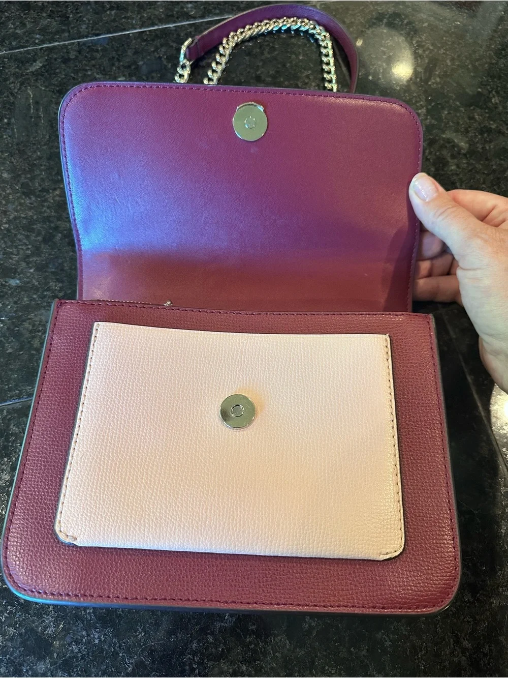Kate Spade REMI Colorblock Flap Chain Shoulder or Crossbody Bag.
